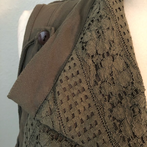 😍Francescas Miami Oversized Military Coat/Vest - Picture 5 of 8